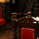 築地 - 椅子の質感がまた素晴らしい♪