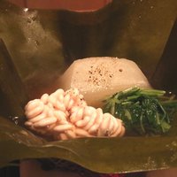 銀座 とよだ - 強肴：聖護院大根と白子