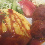 トンコパン - オムライス＆ミンチボール