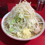 ラーメン二郎  - 野菜ニンニク②