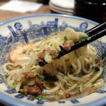 度小月担仔麺 - 混ぜ合わせます