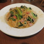 ジラソーレ - 牡蠣とベーコンのスパゲッティ1