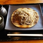 Sobakiri Yuugen - 禅味（細挽き）10割中太打ち900円。