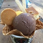 宮原眼科  - アイスクリームのダブル(トッピ3種込みで150NT$≒600円)