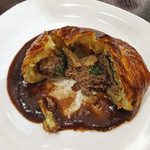 AU GAMIN DE TOKIO table - パイを開けたところ・・