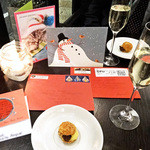 AU GAMIN DE TOKIO table - グジェールはフォアグラのクレーム・ブリュレ