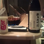 天ぷら　酒菜　醍醐 - カウンターにて・・。