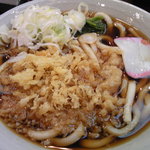 小諸そば - たぬきうどん（関東風の汁）