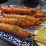 真魚 - 車海老塩焼き