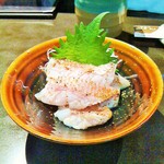 のどぐろの刺身。2700円