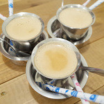 ヴェヌス サウス インディアン ダイニング - ホットチャイ(300円)×3