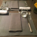 ブルガリ イル・カフェ - 2016年1月　テーブルセティング