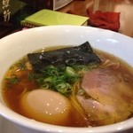 麺や 維新 - 味玉醤油らぁ麺 ¥800