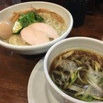 麺や 維新 - 細つけ麺(大盛)+味玉 ¥950+100