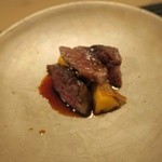 古今山久 - 和牛のステーキ