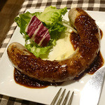 ビストロ・ダルブル - 自家製ソーセージ（鹿）