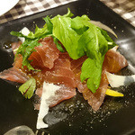 ビストロ・ダルブル - まぐろのカルパッチョ