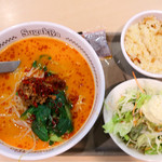 スガキヤ - 麻辣担々麺・ポテトサラダセット