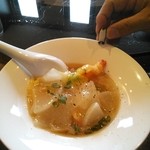ジャスミン - 大海老と冬野菜のスープ麺