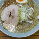 ラーメン 六本木 - 六本木ラーメン(太麺)