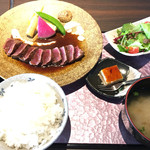 馬桜 - ステーキランチ。