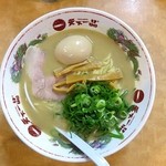 天下一品 - 半熟たまごラーメン