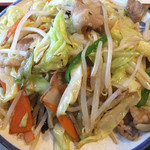 プランタン - 肉野菜炒め定食 ¥780 の肉野菜炒め