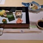 レストラン 七海 - 先付・前菜（海風土会席）