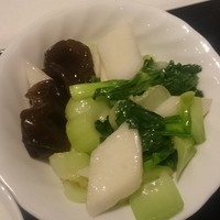 御膳房 六本木店 - 山芋と青菜の炒め