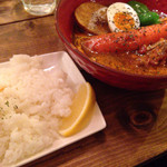 cafe&bar monjiro - 浅草バターチキンスープカレー 1,300円