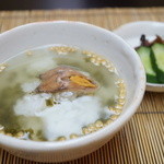 湖里庵 - 鮒寿し茶漬け