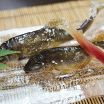 湖里庵 - 琵琶湖の鮎の塩焼き