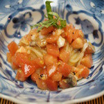 湖里庵 - 鮒寿しの冷製パスタ