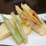 湖里庵 - 鮒寿しの天ぷら