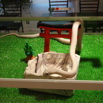 東京スネークセンター - 2016.1 白へびは神様の使いです。名前はキョロちゃん