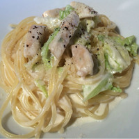 Ristorante 美郷 - 魚介ソーセージ入りちりめんキャベツのクリームソース。