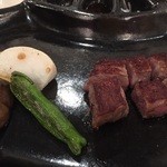 GINZA KOSO - ランチコースのステーキ