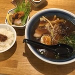 ラーメン丸西商店 - ランチセット