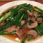 2016.1. 豚肉とネギ炒め