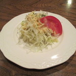 レストランイビサ - スペシャルハヤシライスのサラダ