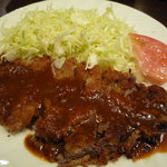 ビストロ染矢 - お箸でＯＫ☆ビーフカツレツ