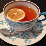 ル　ピニョン - 食後のお飲み物（レモンティー）