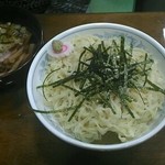 自家製手打ち白河ラーメン 麺家 - つけ麺