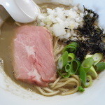 麺処 晴 - 濃厚そば（背黒2種）　７８０円