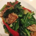 Kinasa - 豚肉と青菜の炒め