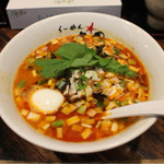 らーめんサッポロ 赤星 - ●2016 #009 @激辛えび担々麺 ¥800