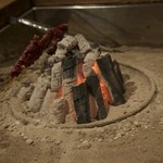 柳家 - 鴨焼いています。