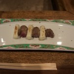 柳家 - 鴨ネック葱焼けました。