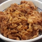 なか卯 - 牛丼アップ