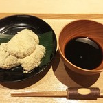 茶洒 金田中 - わらびもち